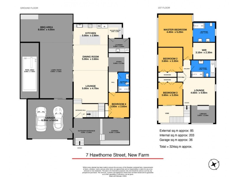 7 Hawthorne Street, New Farm QLD 4005