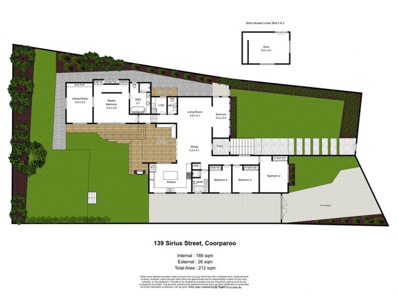 139 Sirius Street, Coorparoo QLD 4151 Floorplan