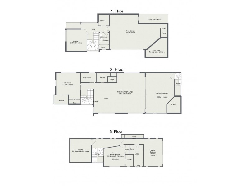 19 Midvale Lane, Teneriffe QLD 4005 Floorplan