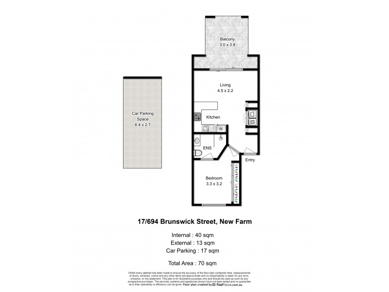 17/694 Brunswick Street, New Farm QLD 4005