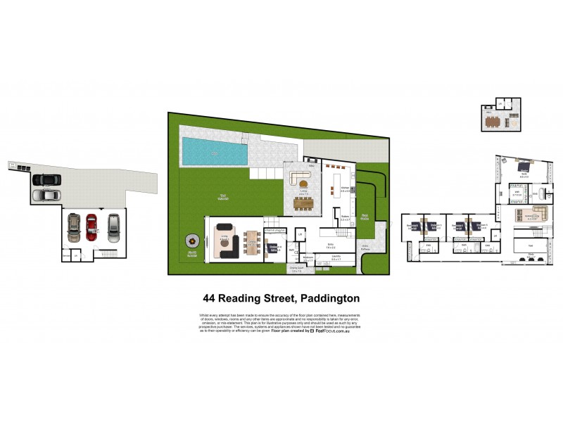 44 Reading Street, Paddington QLD 4064 Floorplan