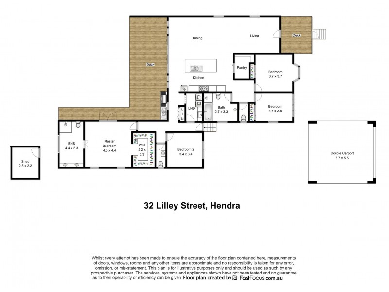32 Lilley Street, Hendra QLD 4011 Floorplan