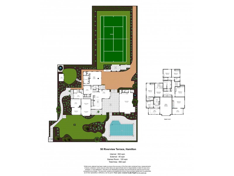 50 Riverview Terrace, Hamilton QLD 4007 Floorplan