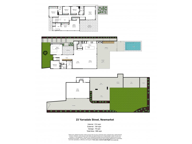 23 Yarradale Street, Newmarket QLD 4051 Floorplan