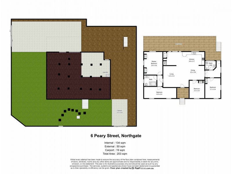 6 Peary Street, Northgate QLD 4013 Floorplan