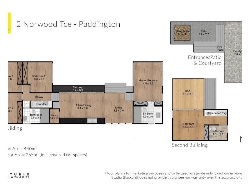 2 Norwood Terrace, Paddington QLD 4064 Floorplan