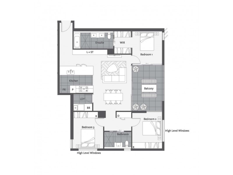 2002/48 Jephson Street, Toowong QLD 4066 Floorplan
