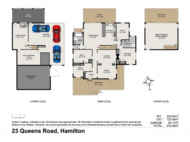 23 Queens Road, Hamilton QLD 4007 Floorplan
