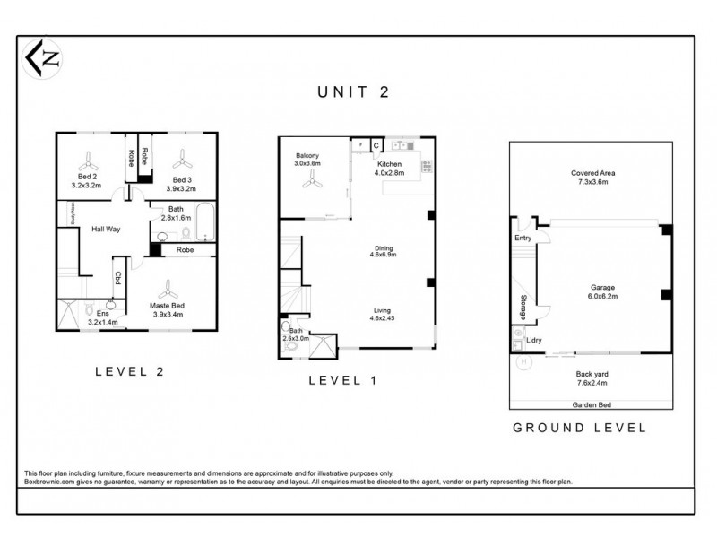 2/52 Lamington Avenue, Ascot QLD 4007 Floorplan
