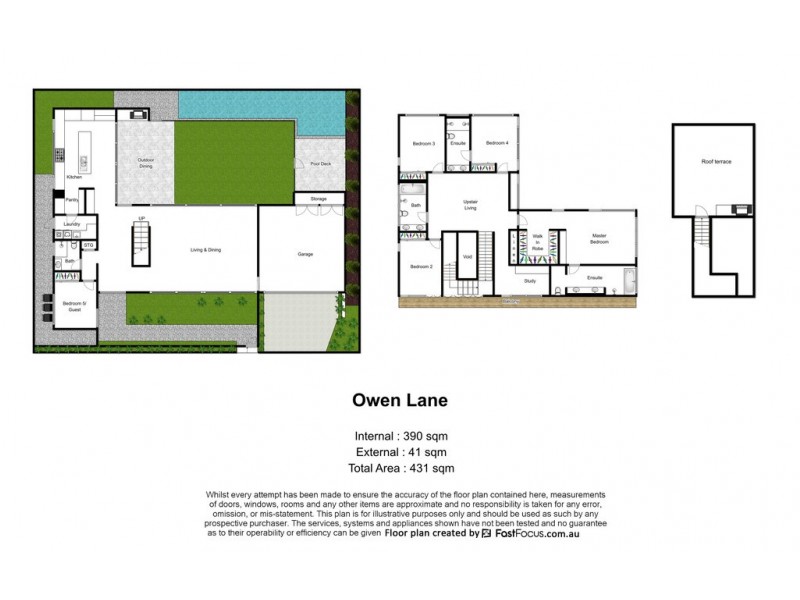 39 Owen Lane, Auchenflower QLD 4066 Floorplan