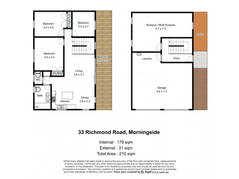 33 Richmond Road, Morningside QLD 4170 Floorplan