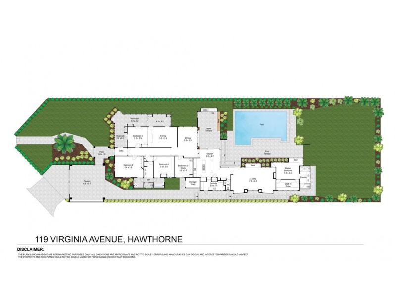 119 Virginia Avenue, Hawthorne QLD 4171 Floorplan