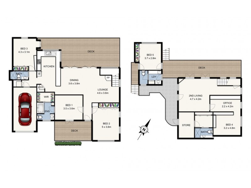 103 Tooth Avenue, Paddington QLD 4064 Floorplan