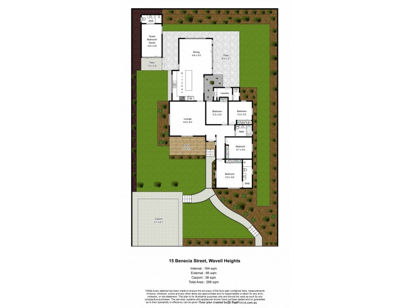 15 Benecia Street, Wavell Heights QLD 4012 Floorplan