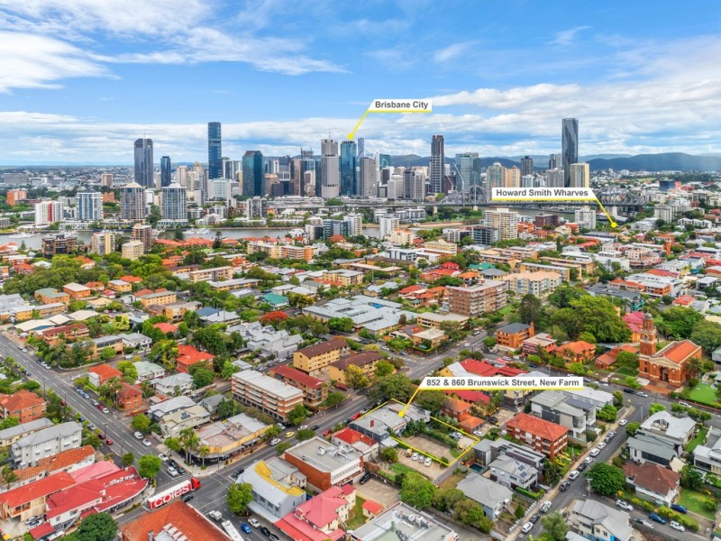 852 and 860 Brunswick Street, New Farm QLD 4005