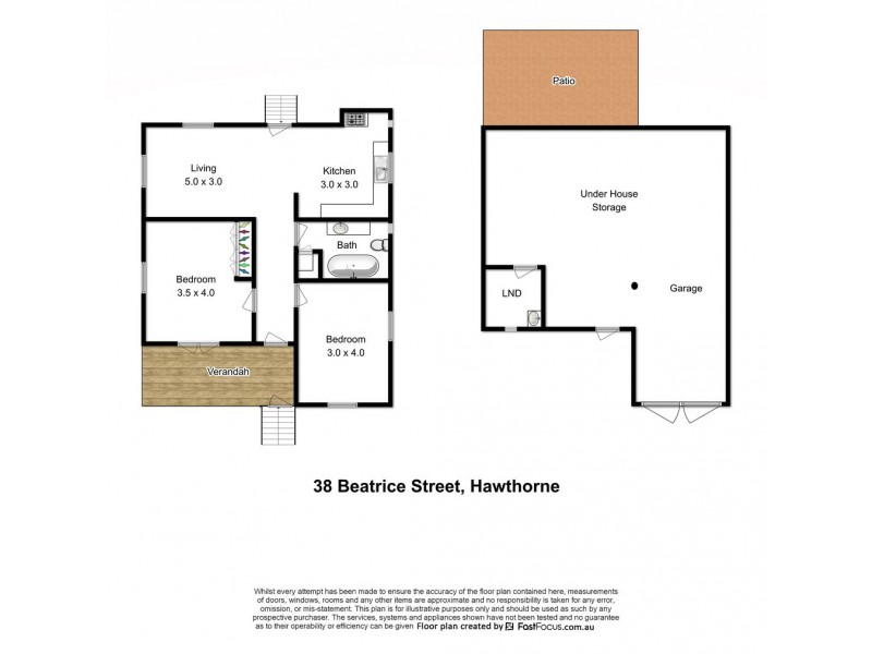 38 Beatrice Street, Hawthorne QLD 4171 Floorplan