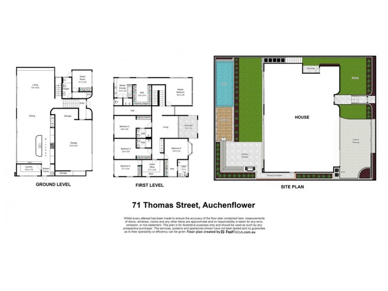 71 Thomas Street, Auchenflower QLD 4066 Floorplan