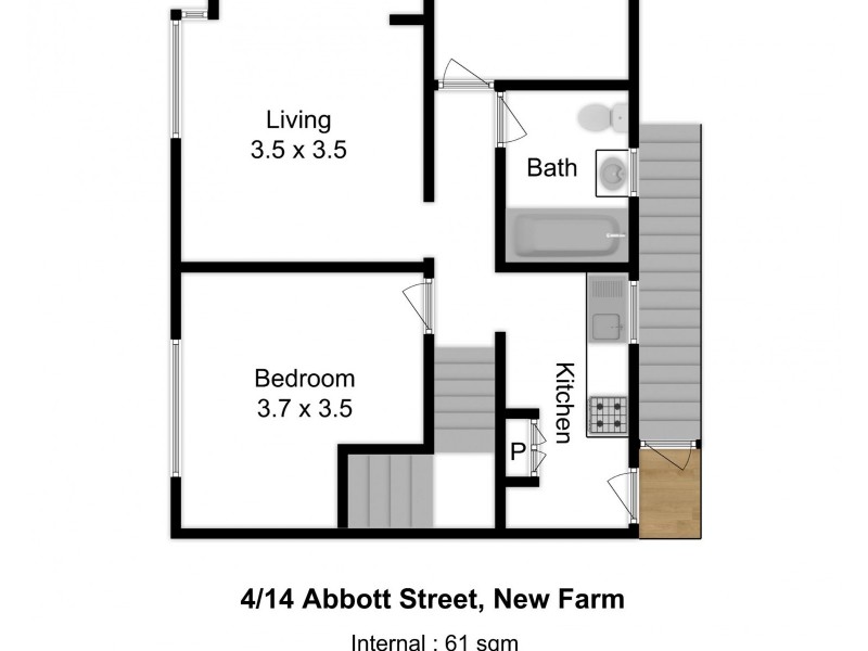 4/14 Abbott Street, New Farm QLD 4005
