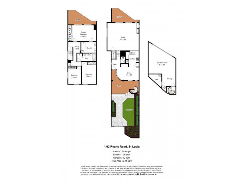 1/62 Ryans Road, St Lucia QLD 4067