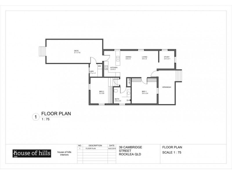 39 Cambridge Street, Rocklea QLD 4106 Floorplan