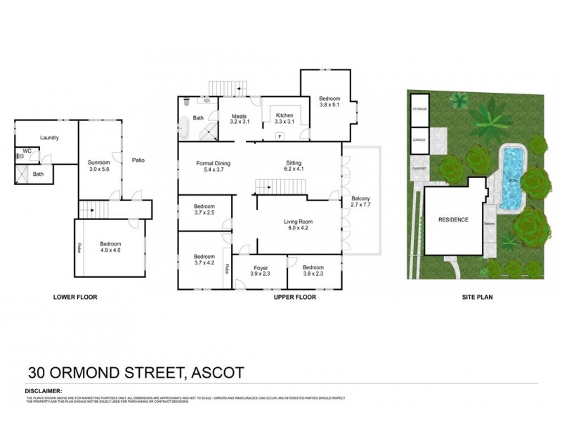 30 Ormond Street, Ascot QLD 4007 Floorplan