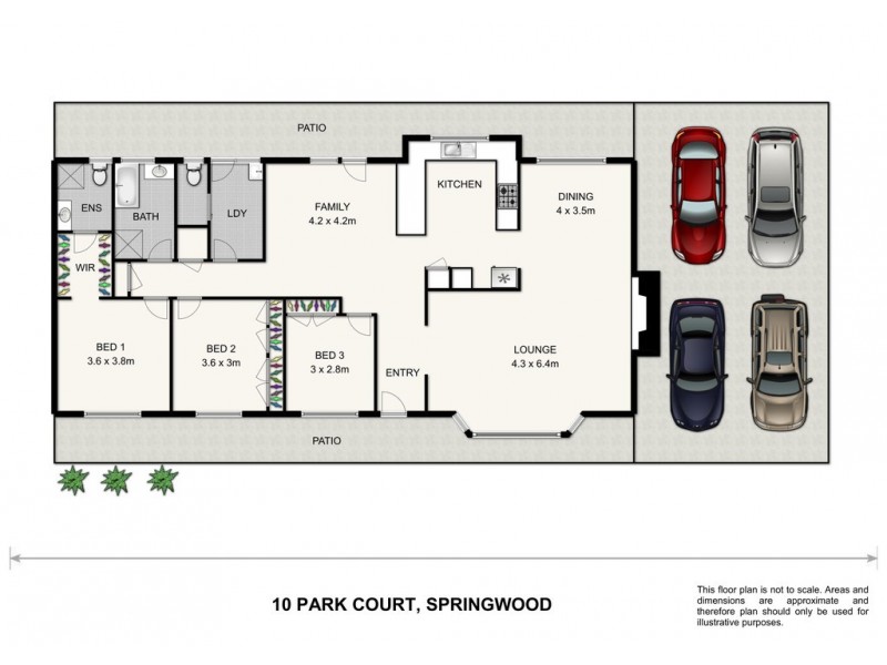 10 Park Court, Springwood QLD 4127 Floorplan