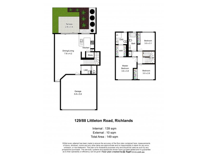 129/88 Littleton Road, Richlands QLD 4077 Floorplan