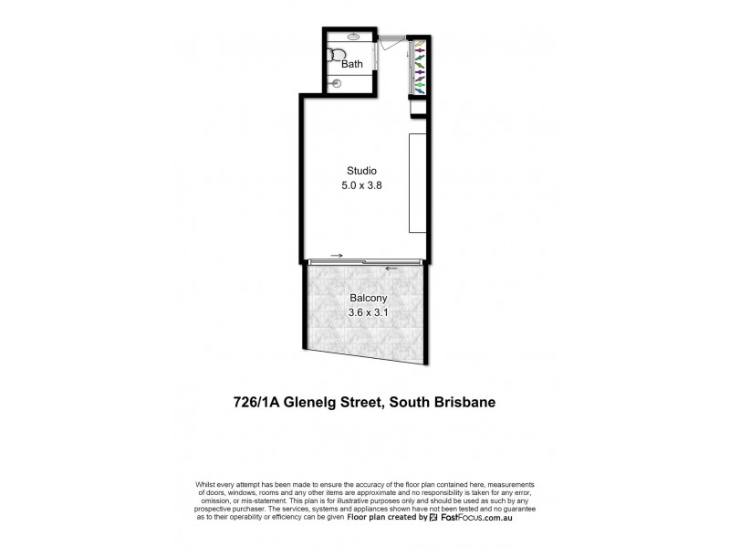 726/1A Glenelg Street, South Brisbane QLD 4101