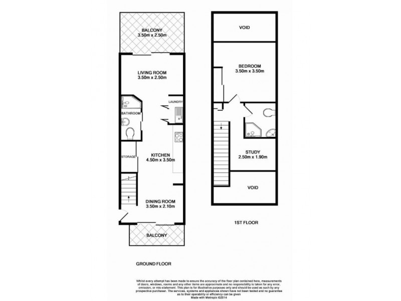 14/120 Sydney Street, New Farm QLD 4005 Floorplan