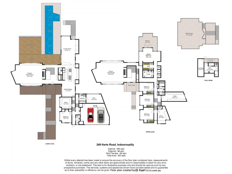 249 Harts Road, Indooroopilly QLD 4068 Floorplan