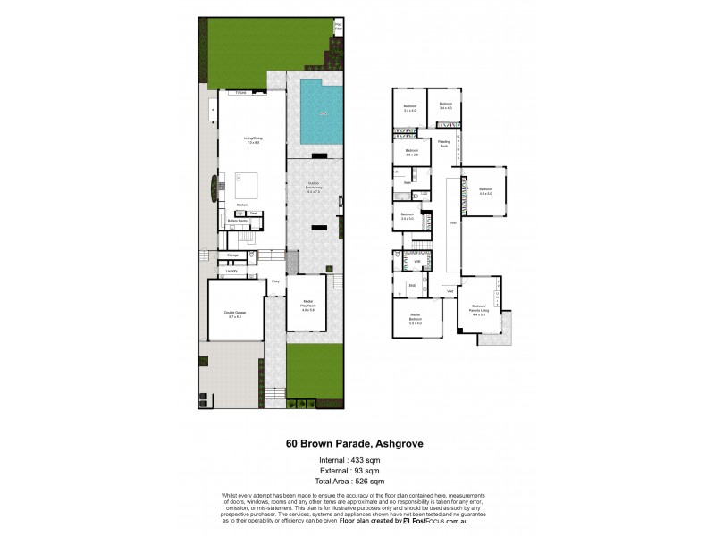 60 Brown Parade, Ashgrove QLD 4060 Floorplan