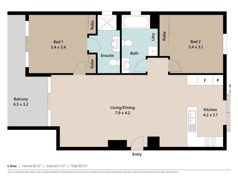 209/1000 Ann Street, Fortitude Valley QLD 4006 Floorplan