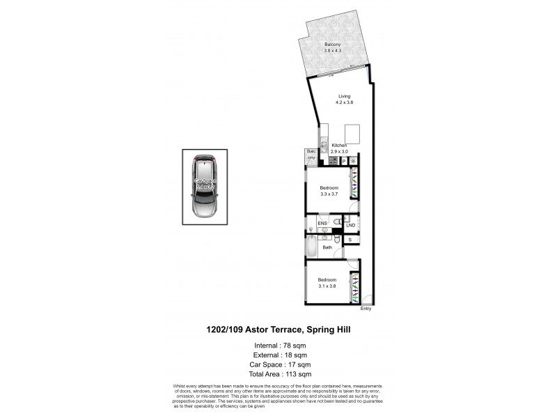 1202/109 Astor Terrace, Spring Hill QLD 4000