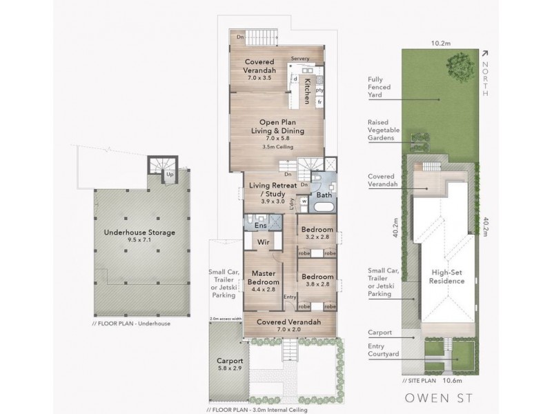 4 Owen Street, Wooloowin QLD 4030 Floorplan