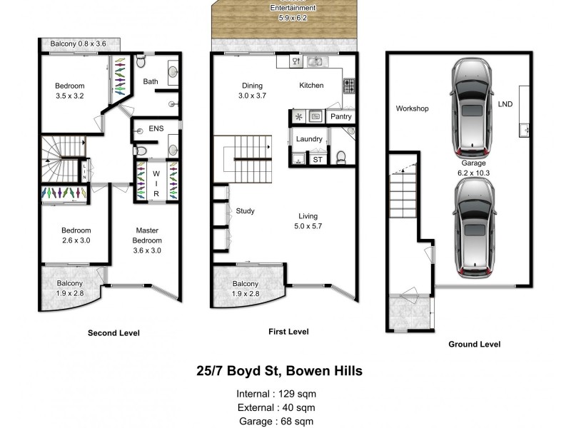 25/7 Boyd Street, Bowen Hills QLD 4006 Floorplan