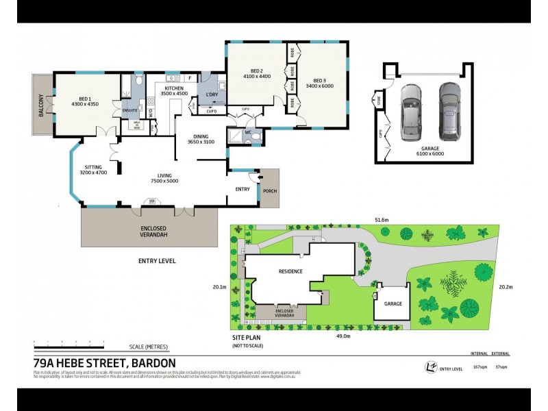 79A Hebe Street, Bardon QLD 4065 Floorplan