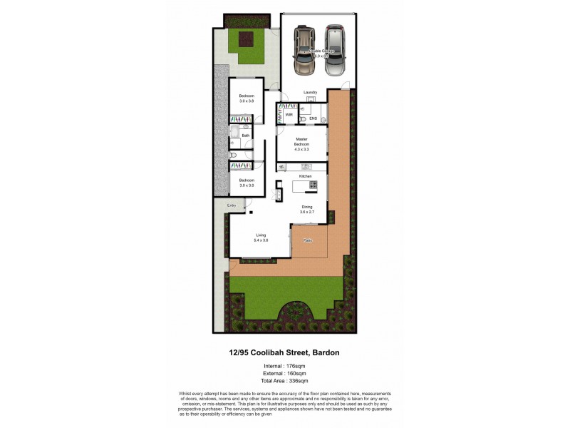 12/95 Coolibah Street, Bardon QLD 4065 Floorplan
