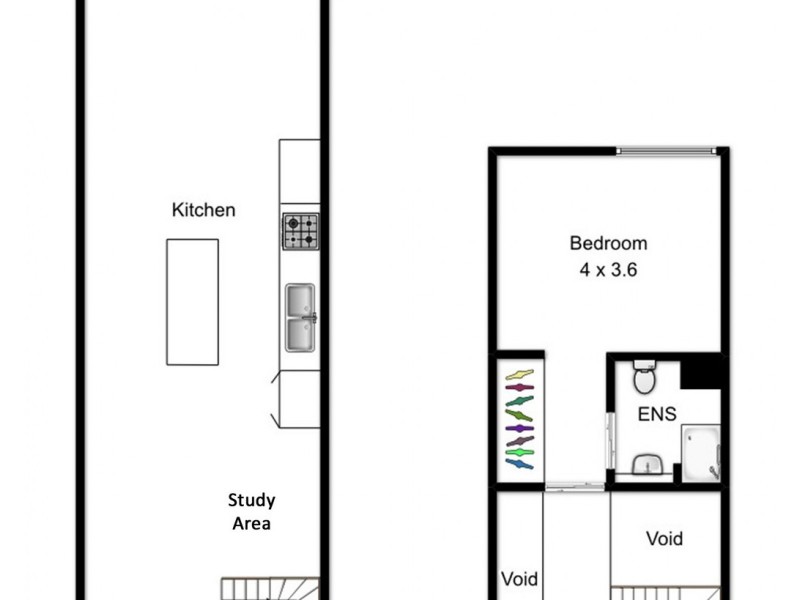 319/50 Macquarie Street, Teneriffe QLD 4005 Floorplan