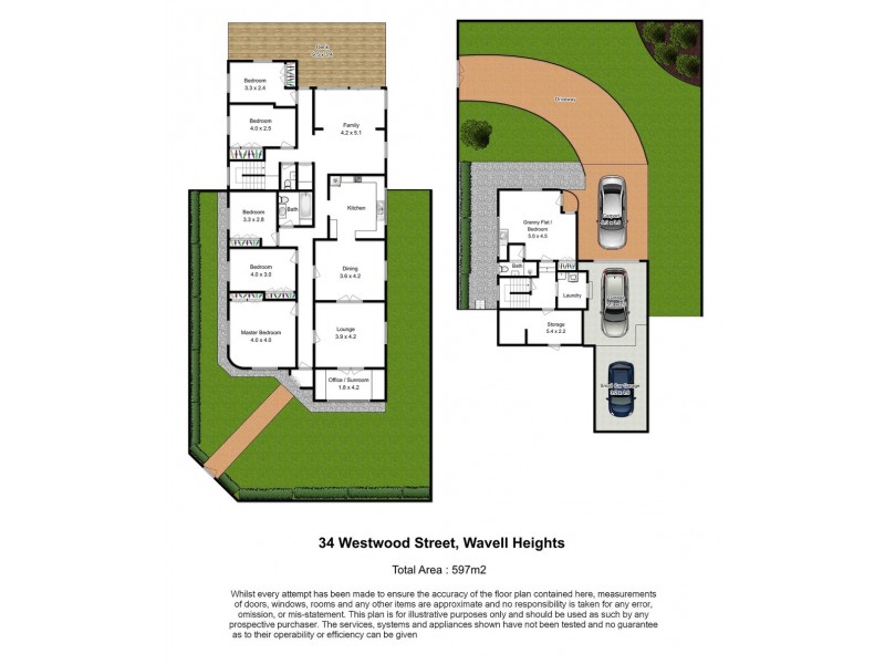 34 Westwood Street, Wavell Heights QLD 4012 Floorplan