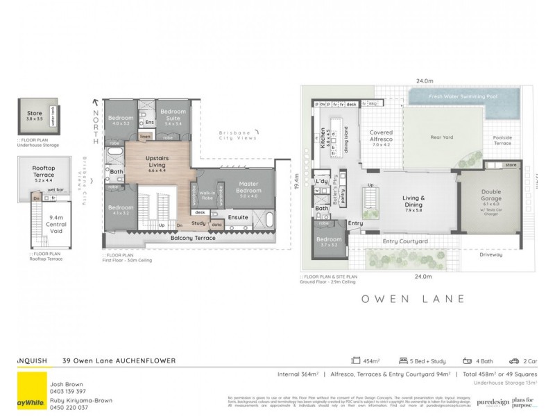 39 Owen Lane, Auchenflower QLD 4066 Floorplan