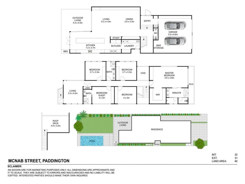 8 McNab Street, Paddington QLD 4064 Floorplan