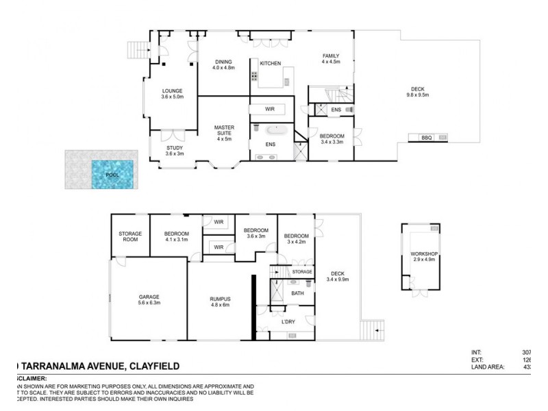 19 Tarranalma Avenue, Clayfield QLD 4011 Floorplan