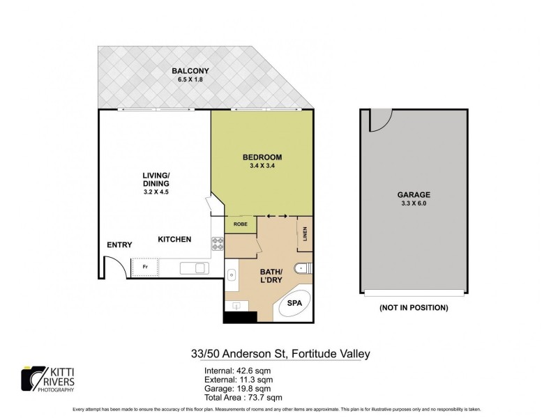 33/50 Anderson Street, Fortitude Valley QLD 4006 Floorplan