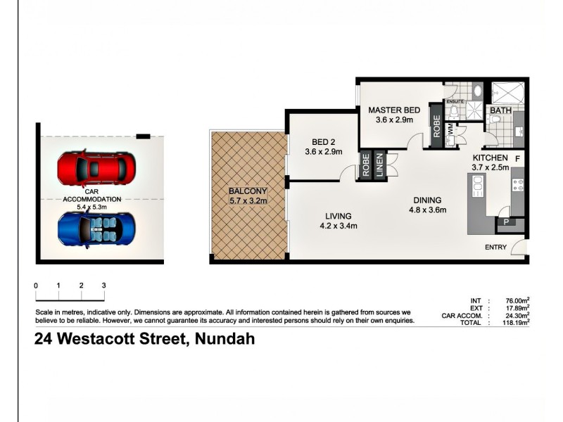 30/24 Westacott Street, Nundah QLD 4012 Floorplan