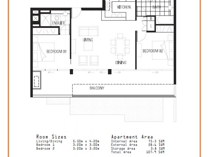 Level 6/82 Alfred Street, Fortitude Valley QLD 4006 Floorplan
