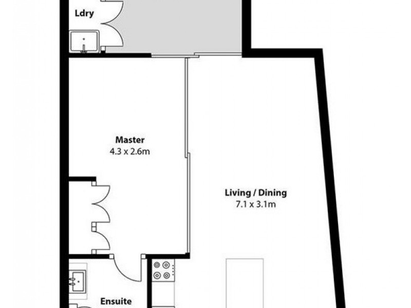 7/1 Hurworth Street, Bowen Hills QLD 4006 Floorplan