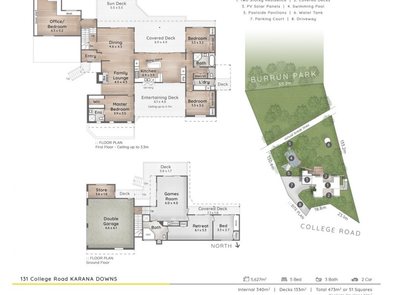 131 College Road, Karana Downs QLD 4306 Floorplan