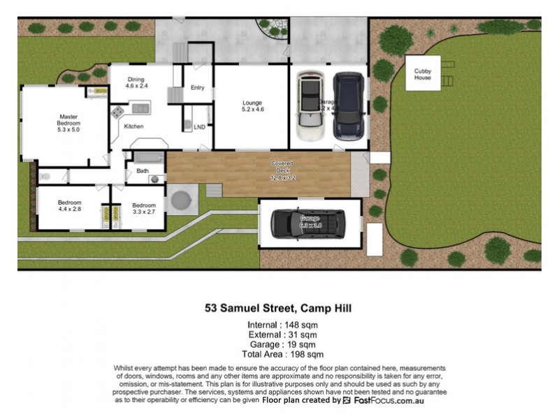 53 Samuel Street, Camp Hill QLD 4152 Floorplan