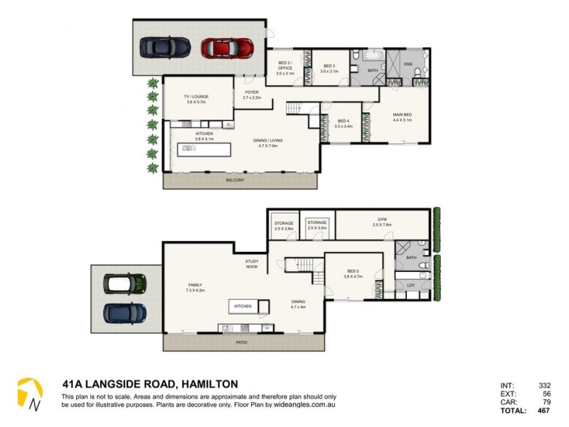 41 Langside Road, Hamilton QLD 4007 Floorplan