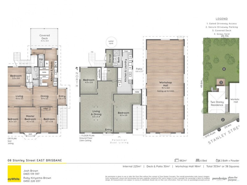 1008-1010 Stanley Street East, East Brisbane QLD 4169 Floorplan